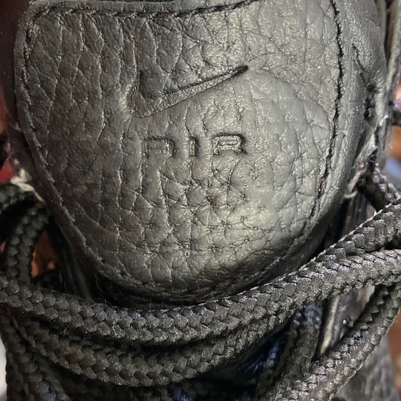 Nike Air Max Goadome ACG Black Leather Lace Up Toddler 9C - Picture 10 of 12